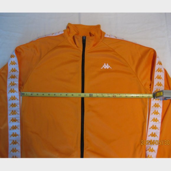 KAPPA Anniston Jacket XXL 'Orange/White' (BRAND NEW, RARE!) 'Unisex' - Picture 9 of 16